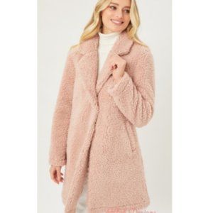 LIGHT BROWN Love Tree Teddy bear coat